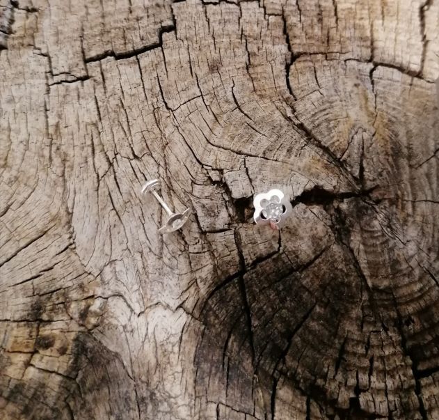 Pendientes Flor Chatón