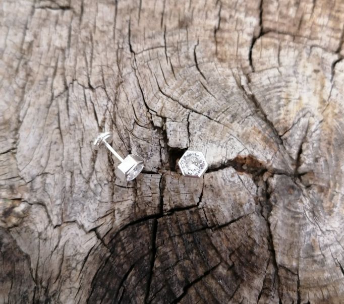 Pendiente Hexágono Chatón