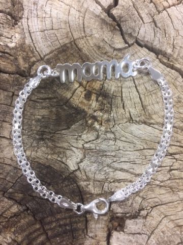 Pulsera de Plata Mama