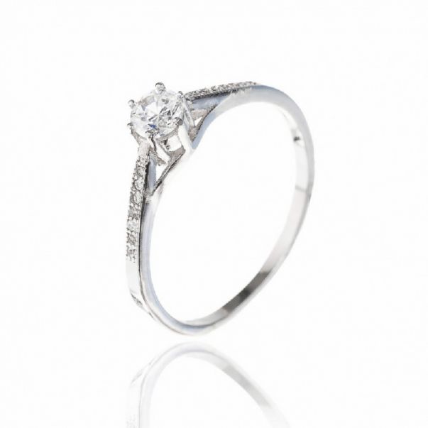 Anillo Solitario Circonitas