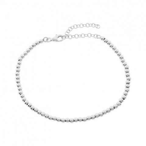 Pulsera de Bolas de Plata
