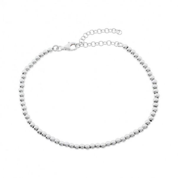 Pulsera de Bolas de Plata