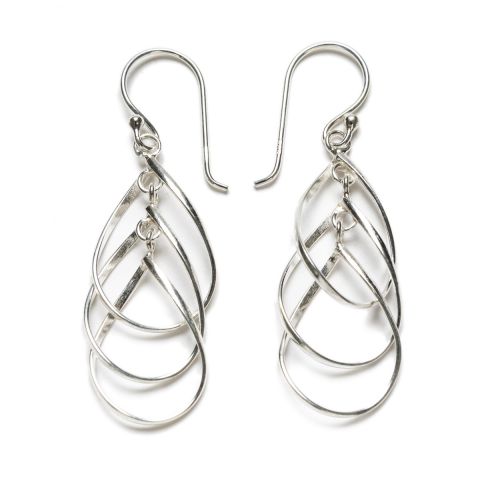 Pendientes Largos plata