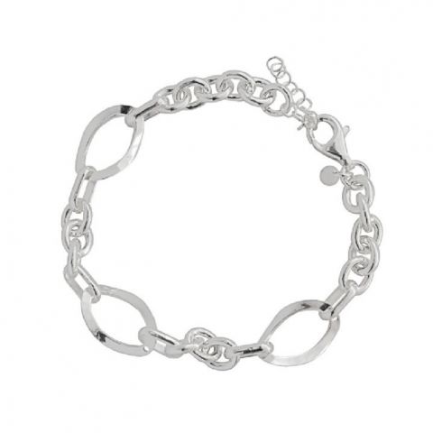 Pulsera Plata Eslabones