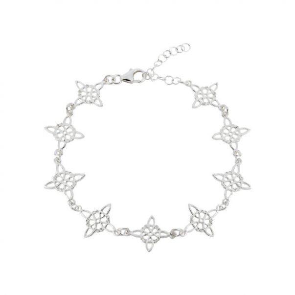 Pulsera Plata Nudo de Brujas