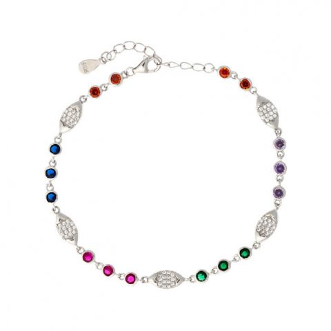 Pulsera Rodiada Circonitas...