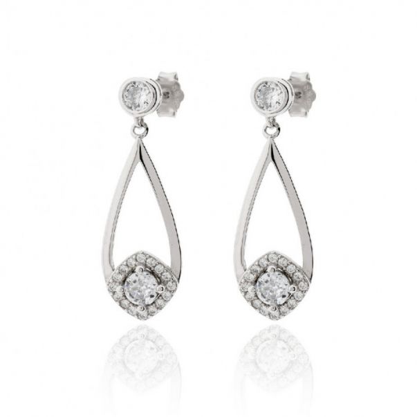Pendientes Plata Piedra