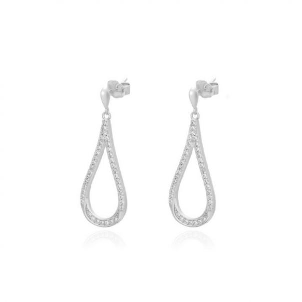 Pendientes Plata Lágrima