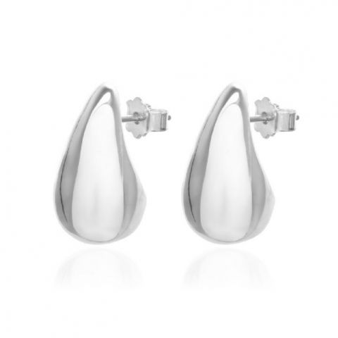 Pendientes Gotas plata