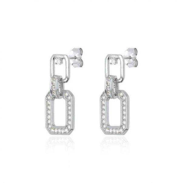 Pendientes Cuadrados Circonitas