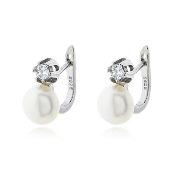 Pendientes Perla Cierre Catalán