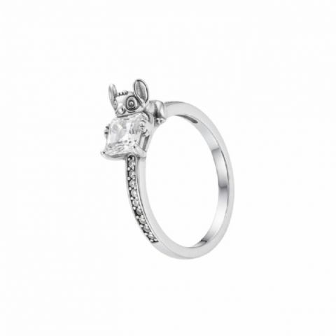 Anillo Stich Cz Cuadrada