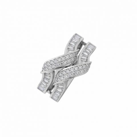 Anillo Circonitas Blancas