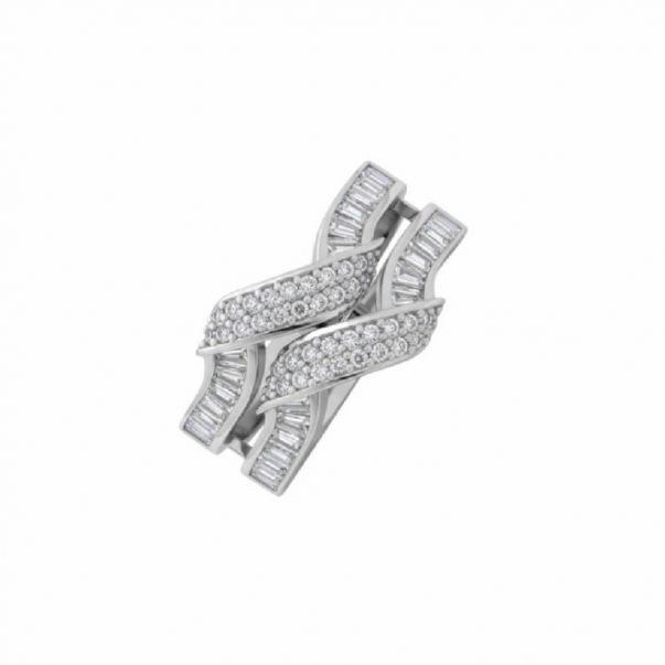 Anillo Circonitas Blancas
