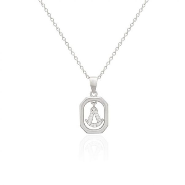 Gargantilla plata Virgen del Rocio