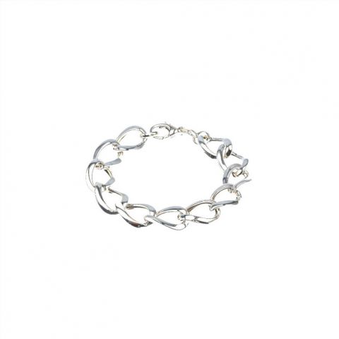 Pulsera Eslabon Plata