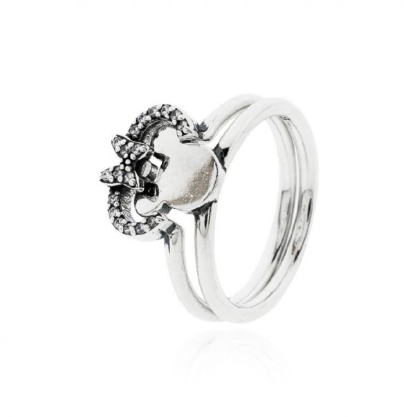 Anillo Minie Doble Cz