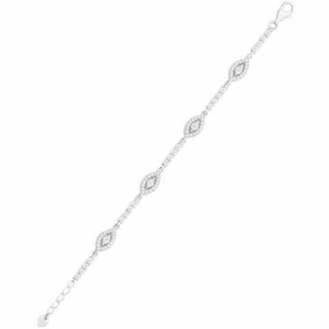 Pulsera Rodio Circonitas
