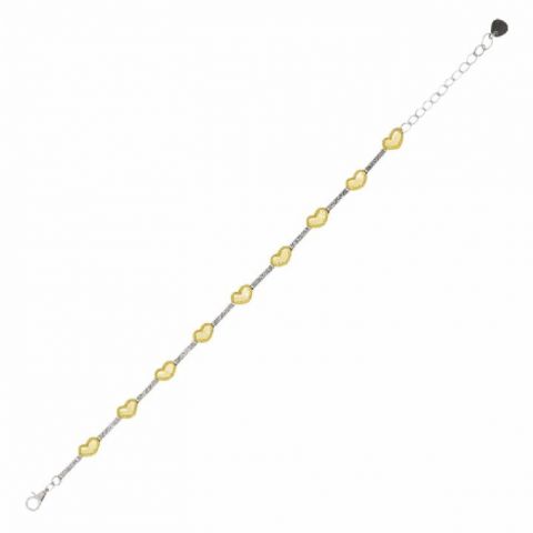 Pulsera Corazón Cz