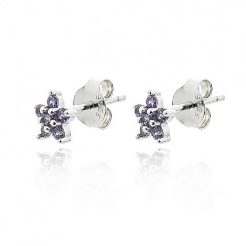 Pendientes Flor Color
