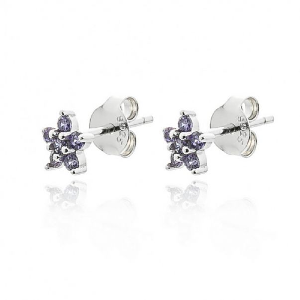 Pendientes Flor Color