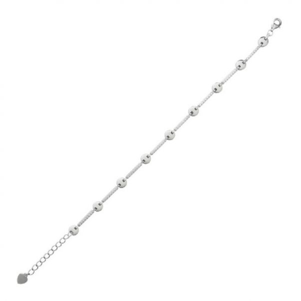 Pulsera Plata Circulos