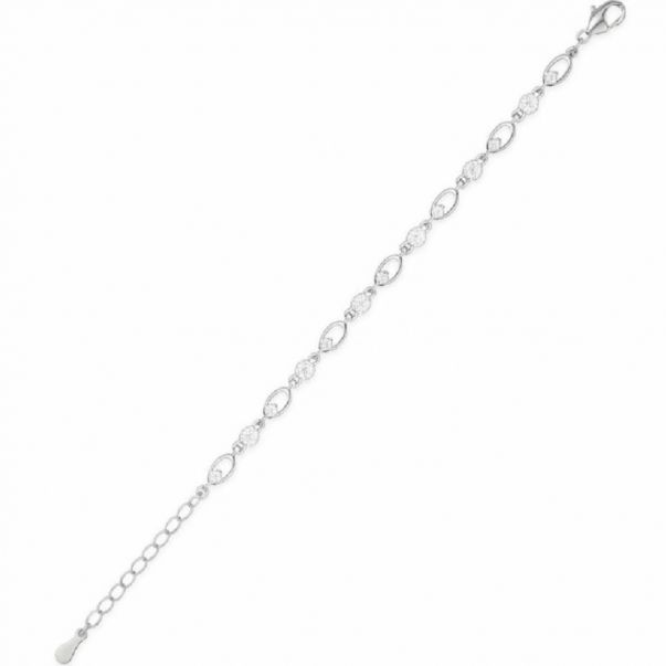 Pulsera Rodiada Cz