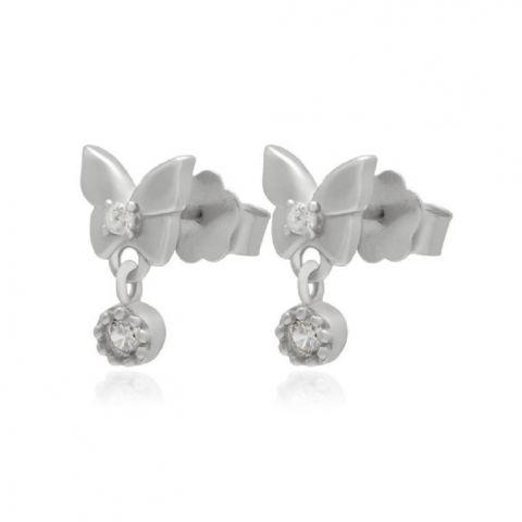 Pendientes Mariposa Cz