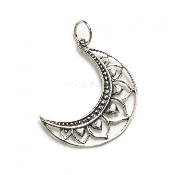 Colgante Luna Calada