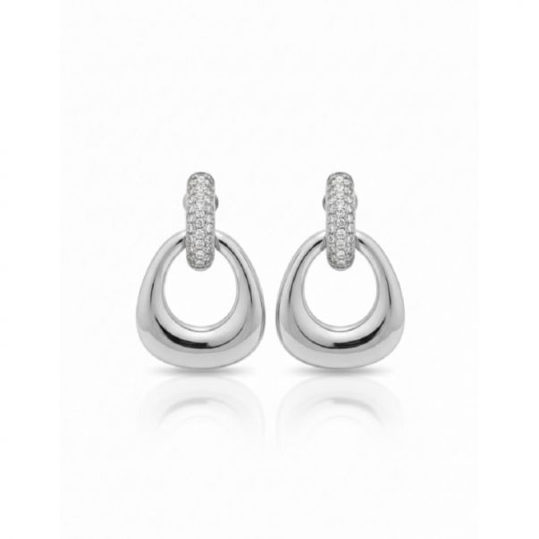 Pendientes Oval Cz
