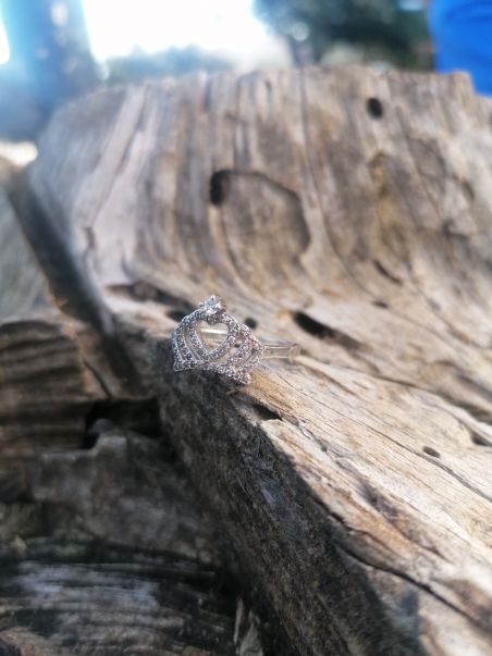 Anillo Corona Cz